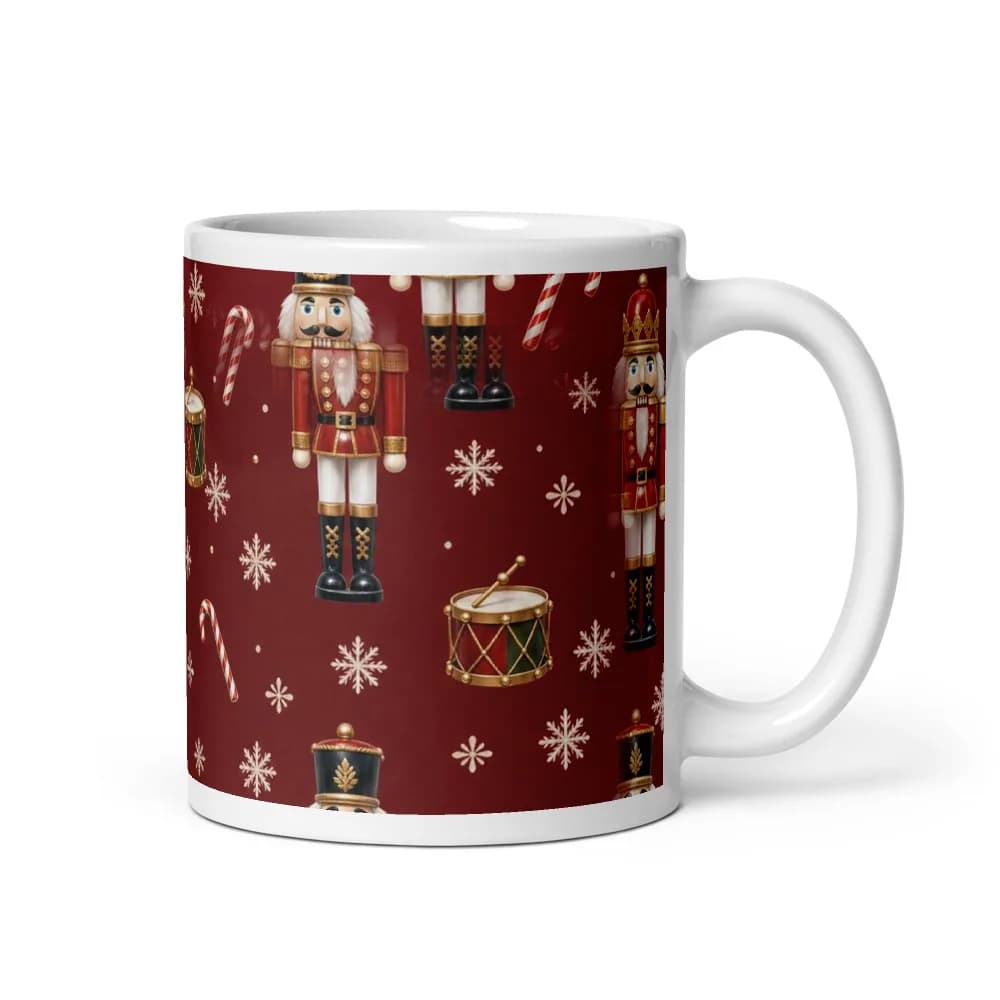 Nutcracker Parade Pattern Mug