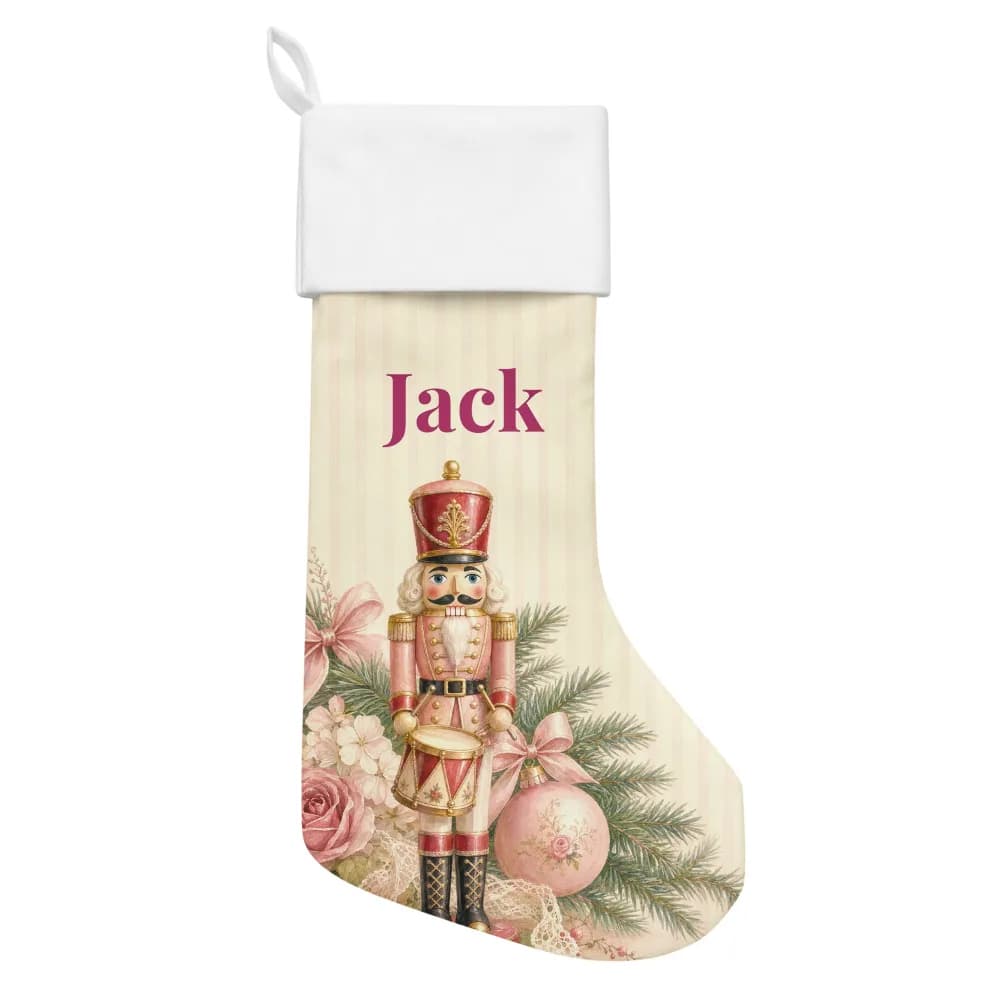 Nutcracker Personalized Stocking Christmas Stocking