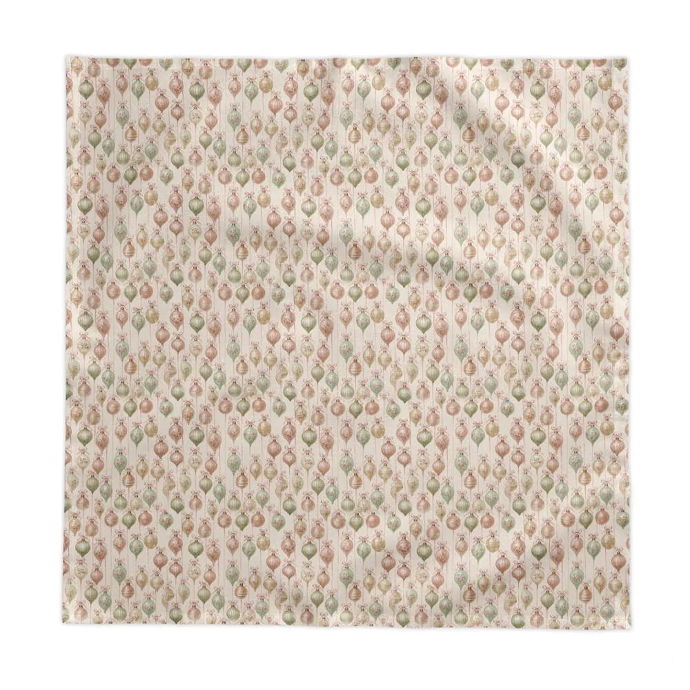 Pastel Vintage Ornaments Pattern Tablecloth