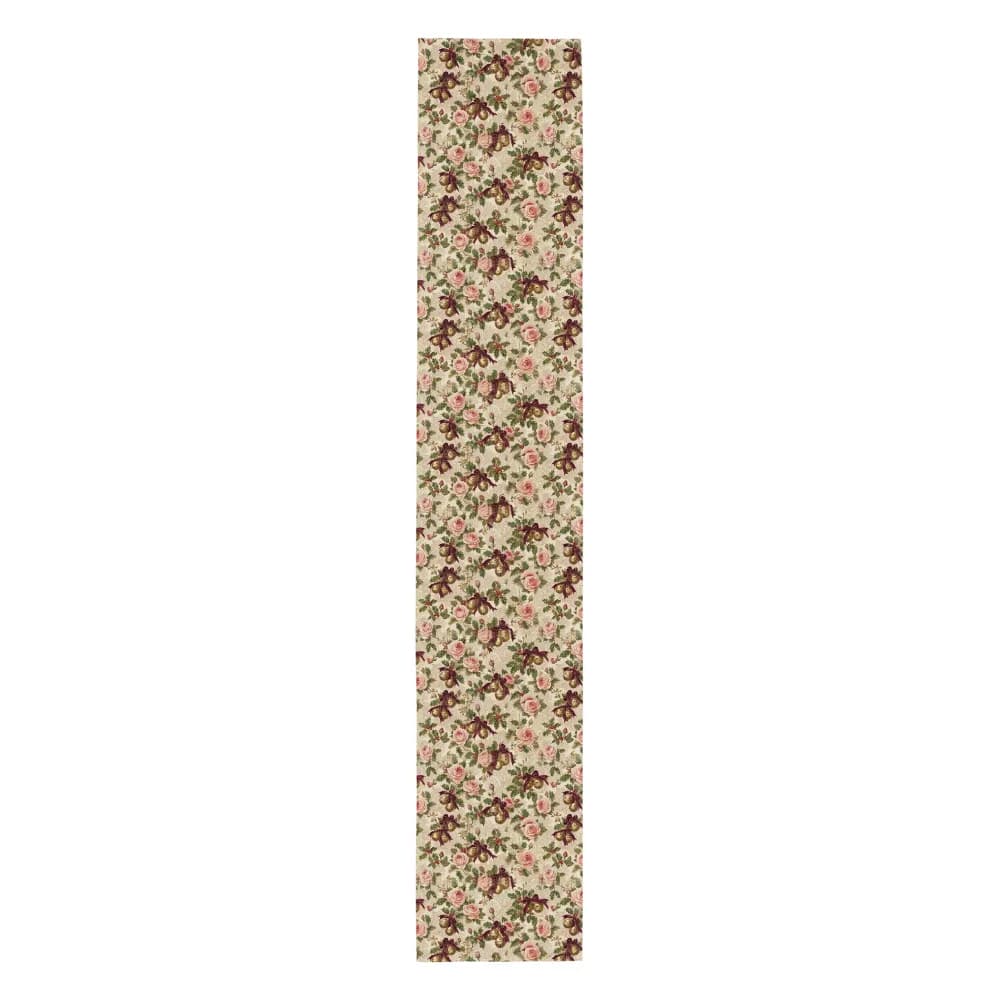 Victorian Roses and Bells Pattern Table Runner