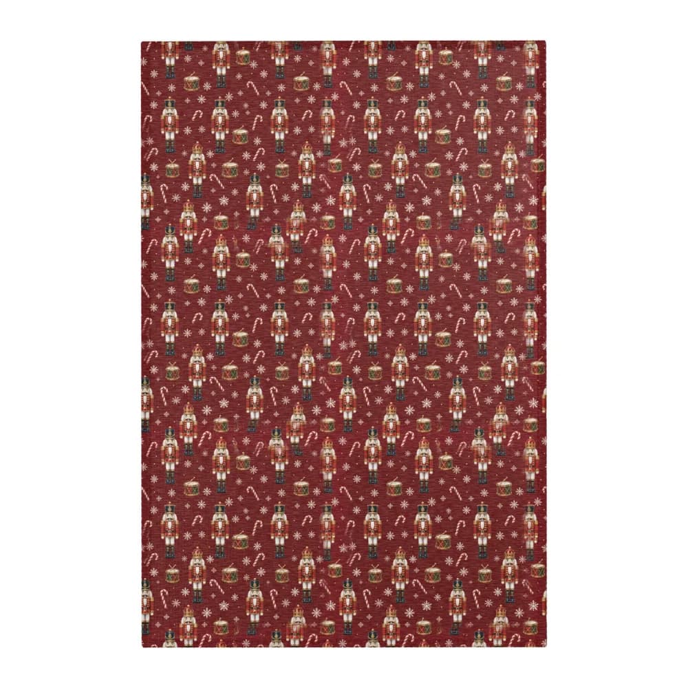 Nutcracker Parade Pattern Area Rug