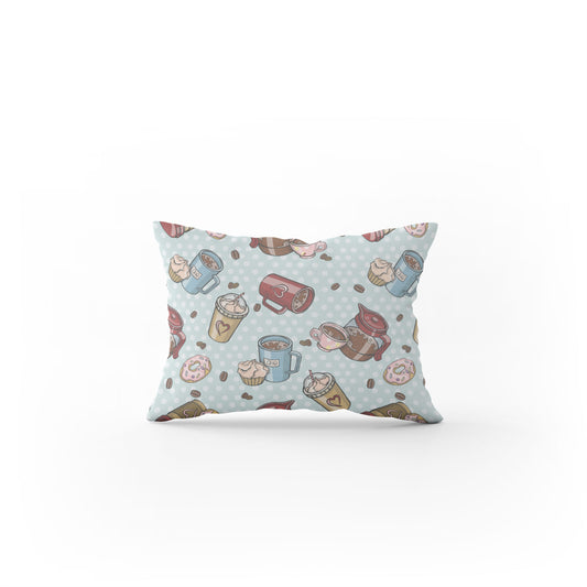 Coffee Latte Pillow custom pastel colour