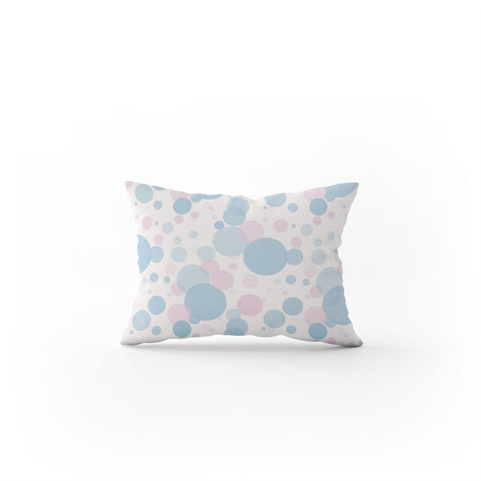 Bubbles Pillow custom pastel colour