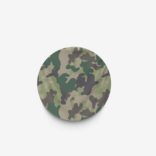 Classic Camo Camouflage Round Tablecloth in pastel colour