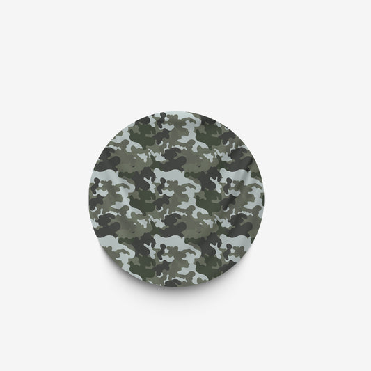 Light Camo Camouflage Round Tablecloth in pastel colour