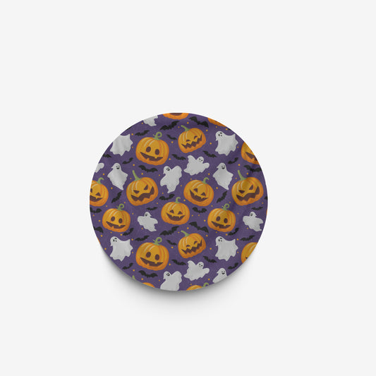 custom Spooky Season Round Tablecloth pastel colour 