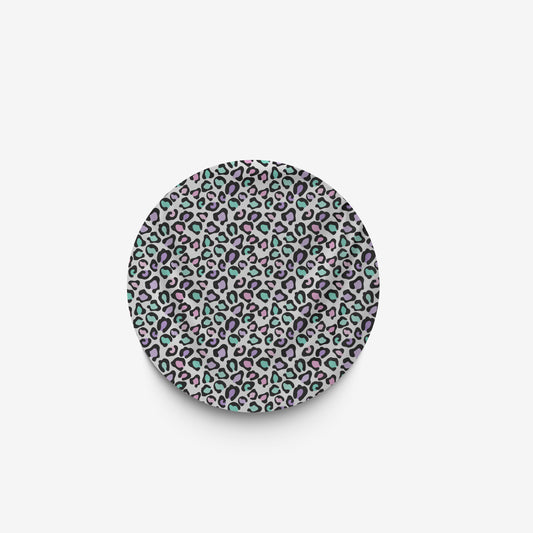 Cheetah Print Round Tablecloth custom pastel colour