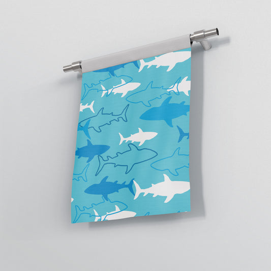 custom Shark Week Garden Flag Banner full sublimation printed pastel colour