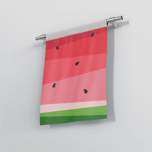 custom full sublimation Watermelon Slice Garden Flag Banner pastel colour