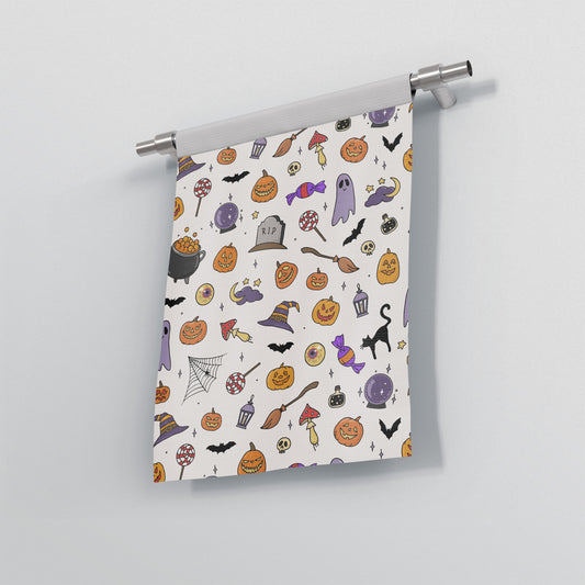 Halloween Garden Flag Banner in pastel colour