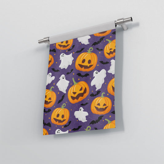 custom Spooky Season Garden Flag Banner full sublimation printed in pastel colour