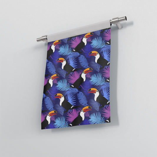 Toucan custom Garden Flag Banner pastel colour