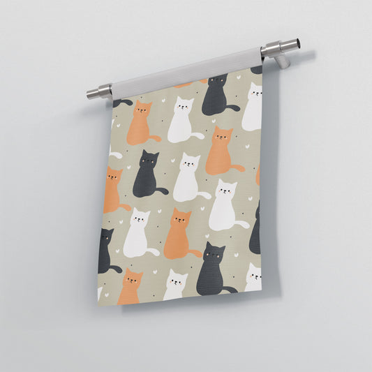 custom full sublimation Kitty Cats Garden Flag Banner pastel colour