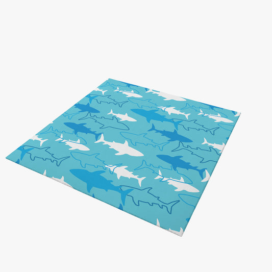 custom Shark Week Napkin pastel colour
