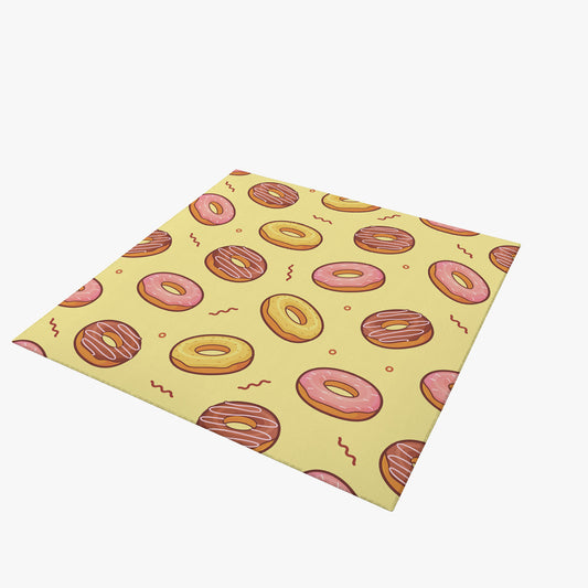 Yellow Donuts Napkin custom pastel colour