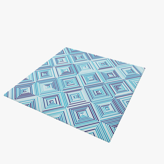 custom Blue Diamond Cloth Napkin