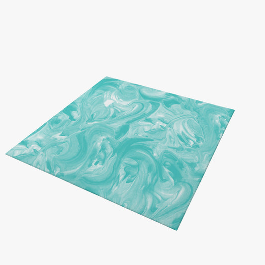 custom Teal Marble Napkin full sublimation printed in pastel colour