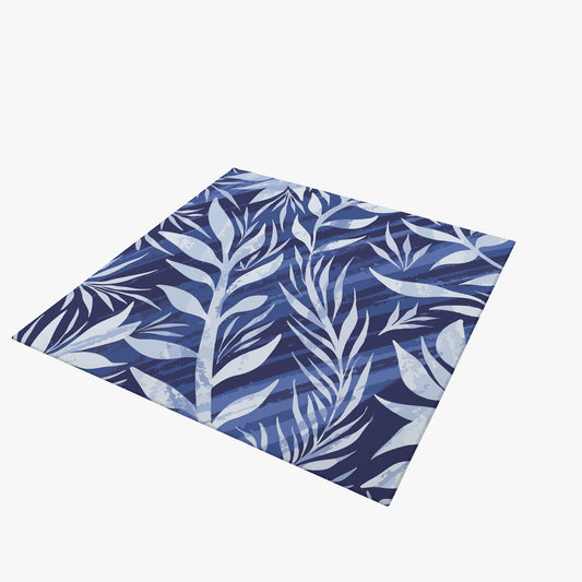 custom full sublimation Blue Palm Napkin pastel colour