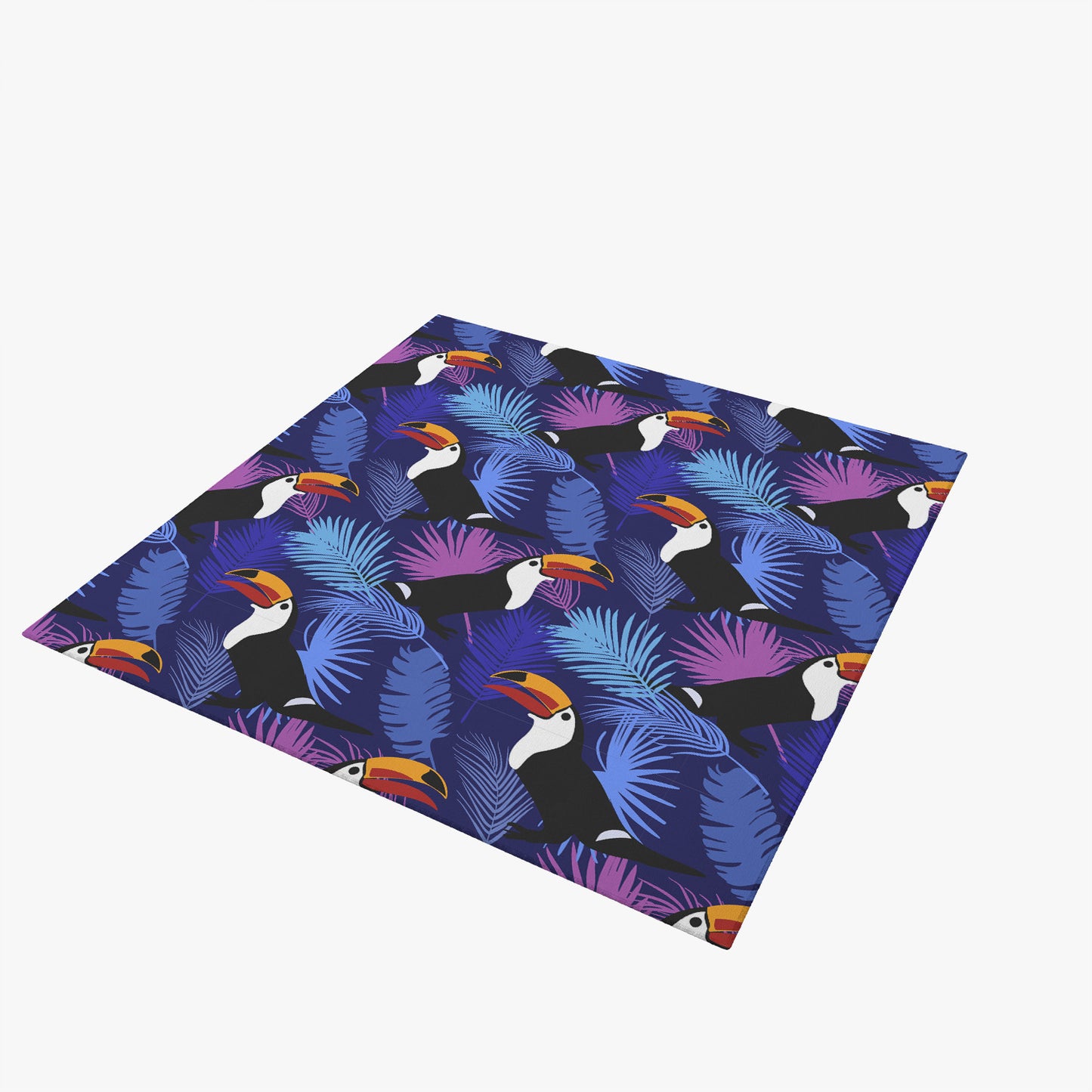 custom full sublimation Toucan Napkin pastel colour