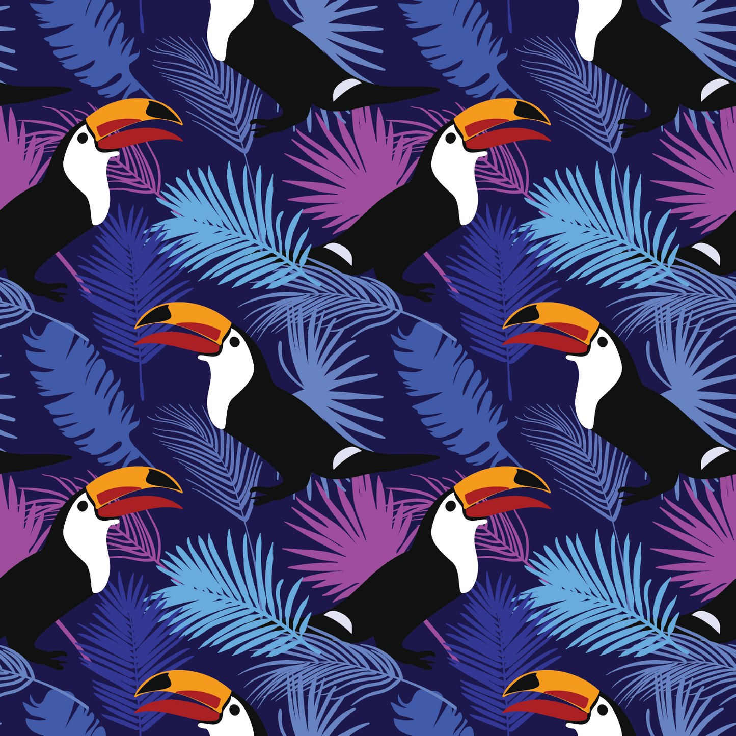 Toucan Tablecloth custom true colour