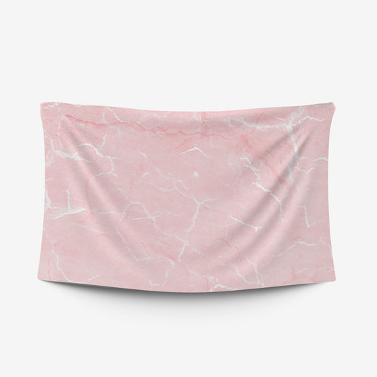 custom Blush Pink Marble Tablecloth pastel colour