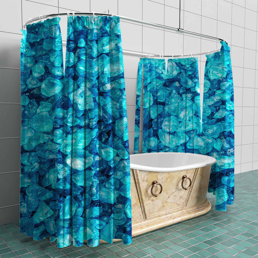 Funny Breaking Bad Fabric Shower Curtain custom full sublimation 