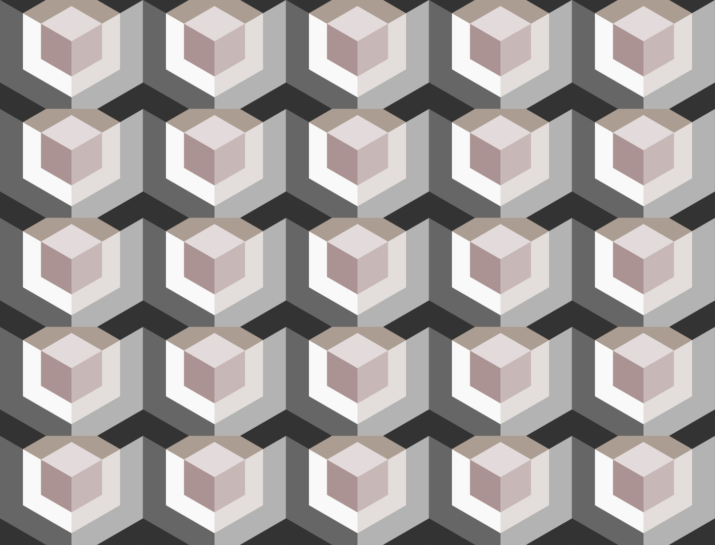 Cube Pattern Blanket custom true colour