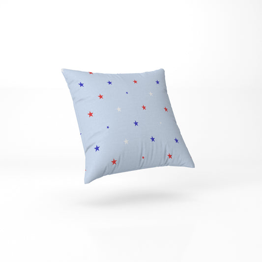 custom Blue Star Pillow in pastel colour