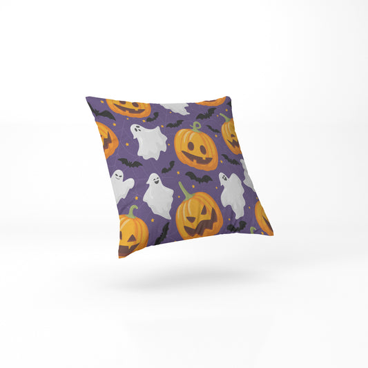 custom full sublimation Spooky Season Pillow in pastel colour