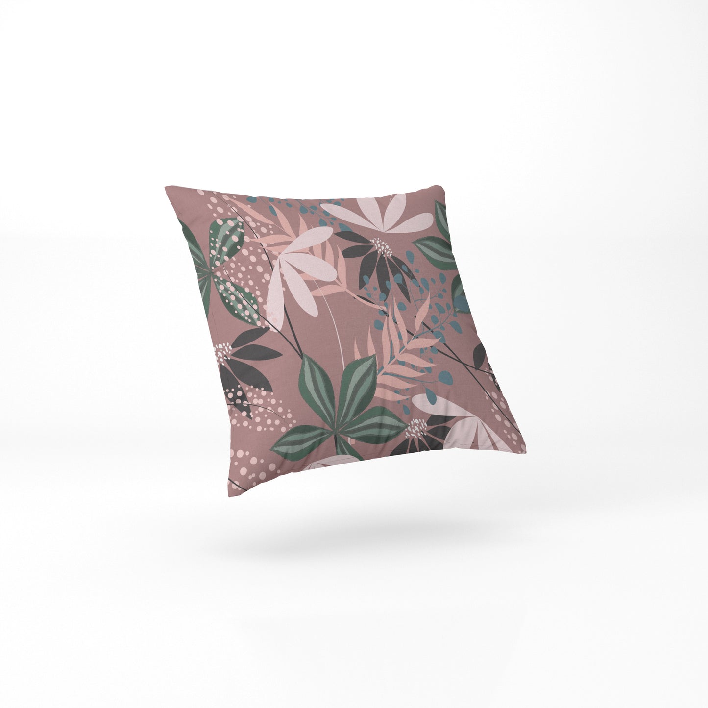 custom Vintage Floral Pillow full sublimation printed in pastel colour