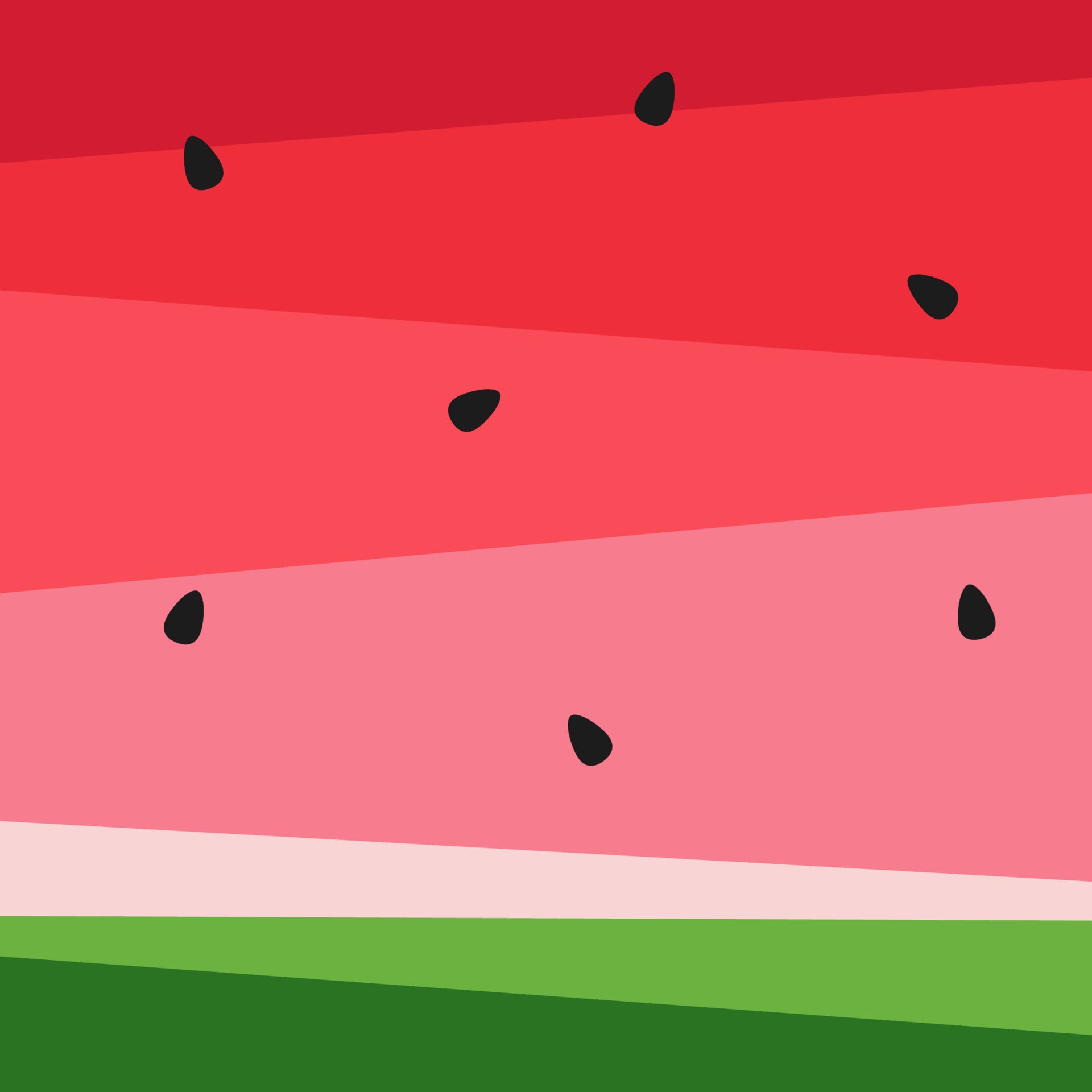 custom Watermelon Slice Round Tablecloth in true colour