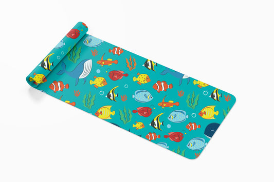 Ocean Animals Yoga Mat custom