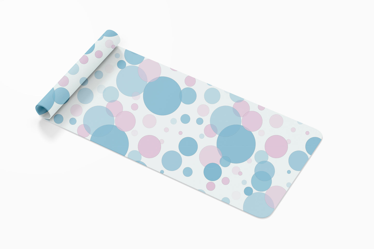 Bubbles Yoga Mat custom