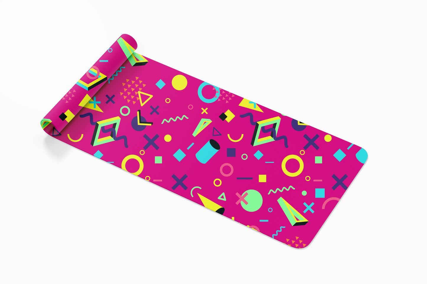 Funky Retro Yoga Mat custom